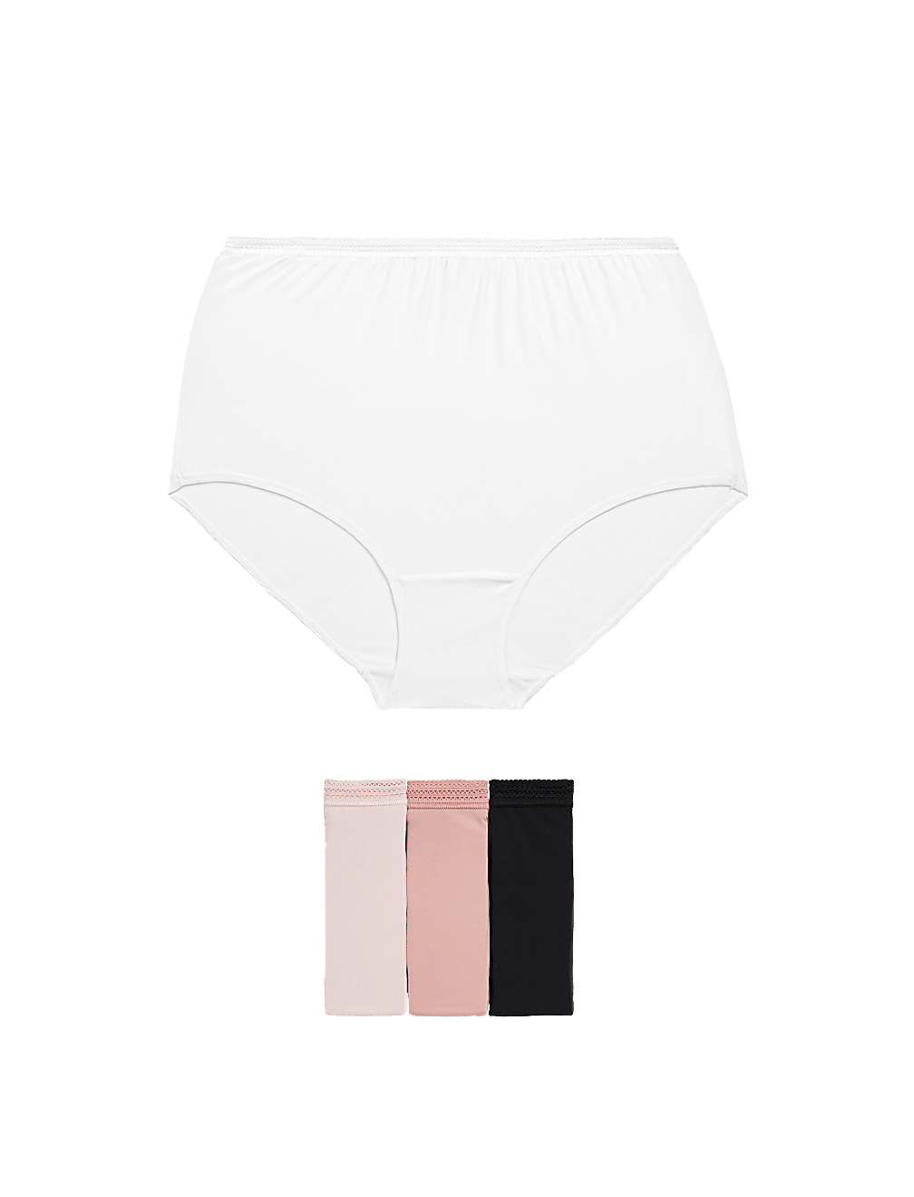 4pk Microfibre Full Briefs