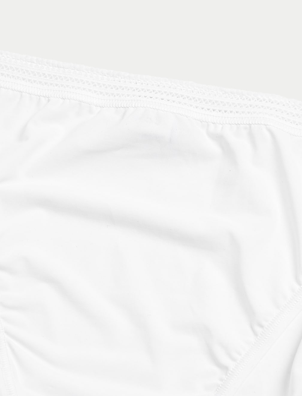 4pk Microfibre High Leg Knickers