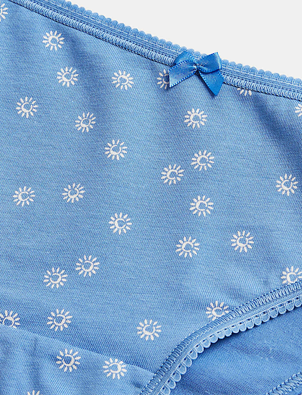 5pk Cotton Lycra&trade; Brazilian Knickers