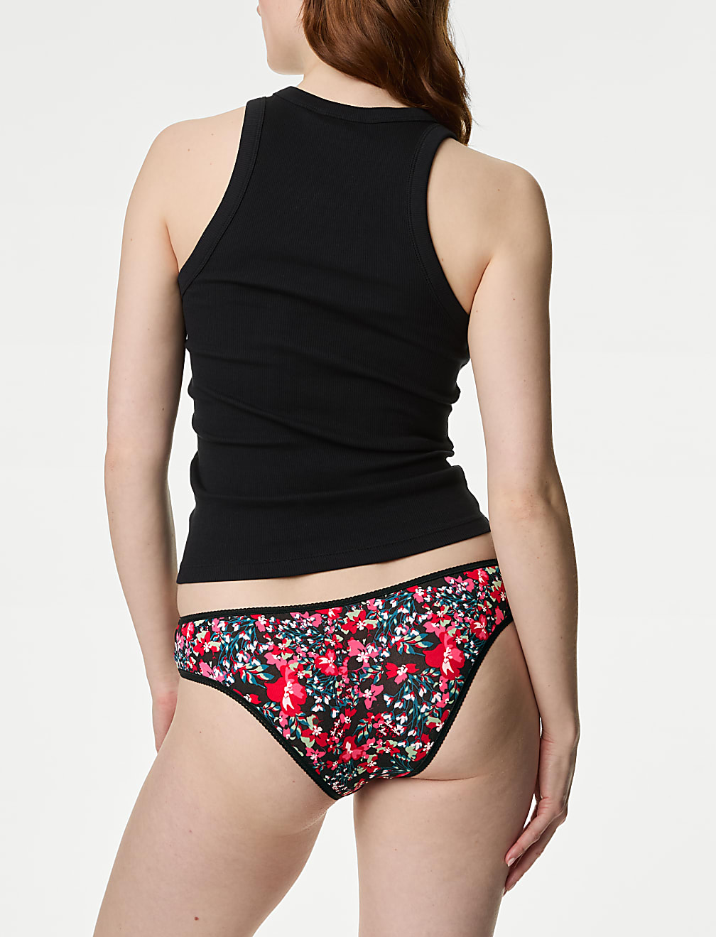 5pk Cotton Lycra™ Brazilian Knickers