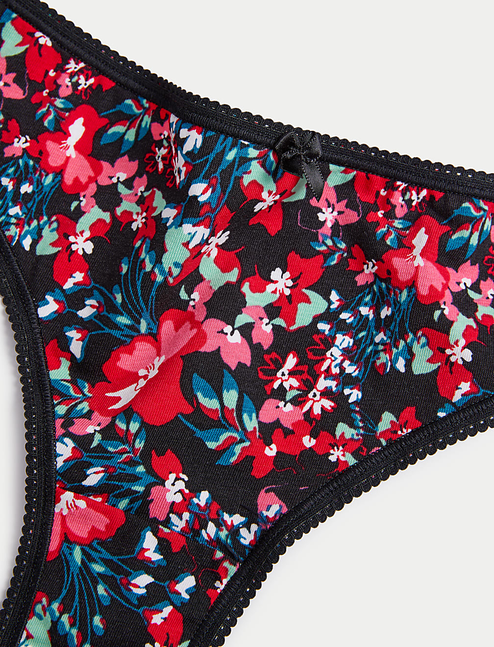 5pk Cotton Lycra™ Brazilian Knickers