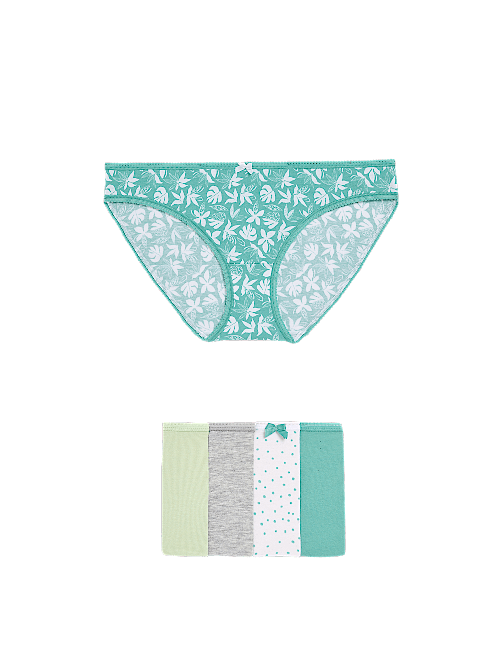 5pk Cotton Lycra™ Bikini Knickers