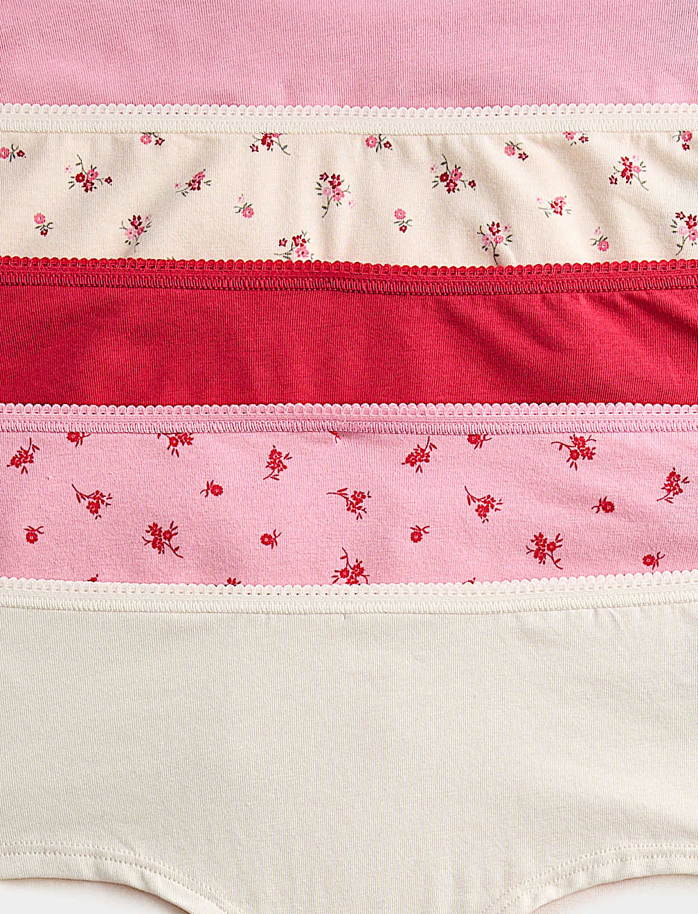 Pack 5 Cotton Mix Knickers