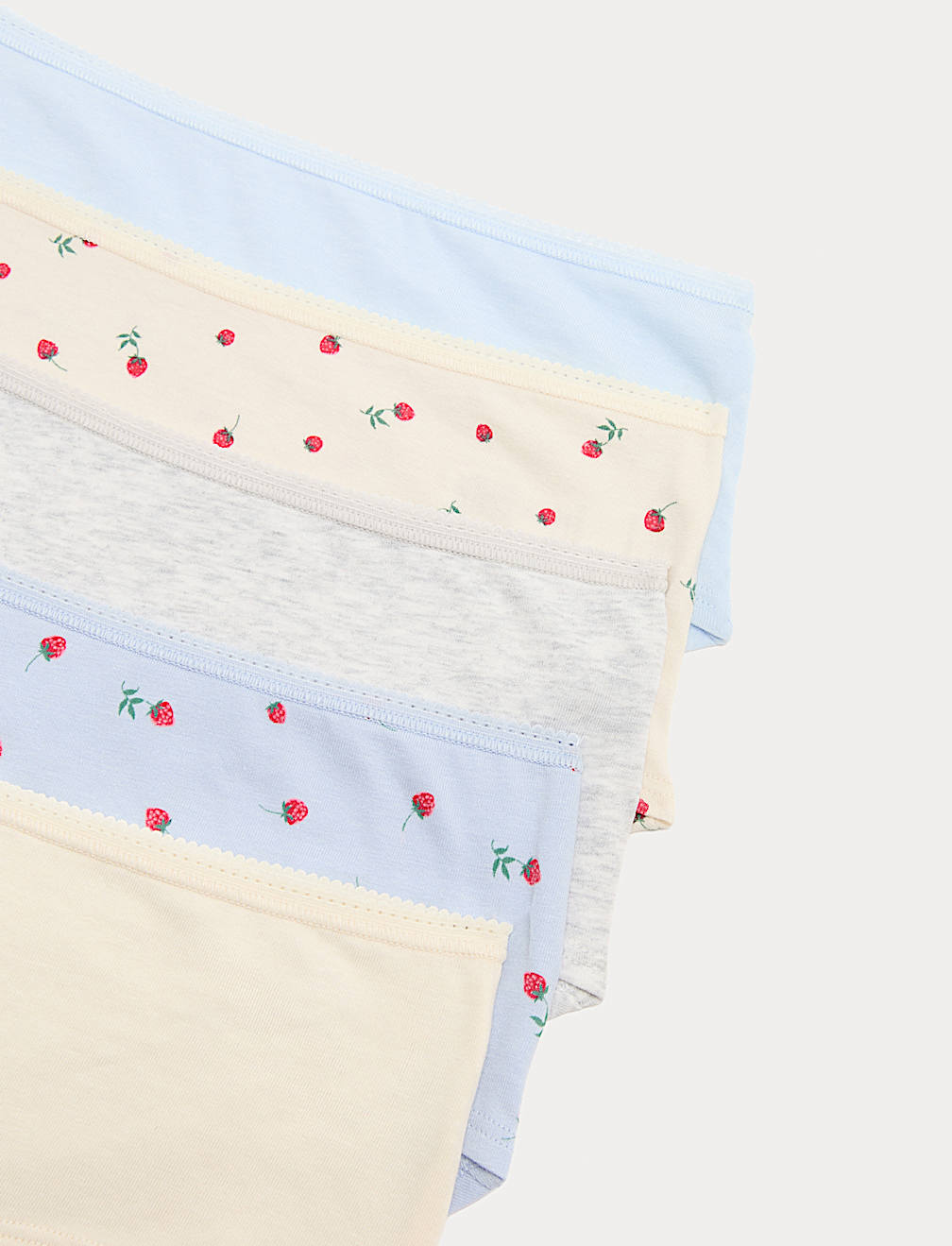 Pack 5 Cotton Mix Knickers