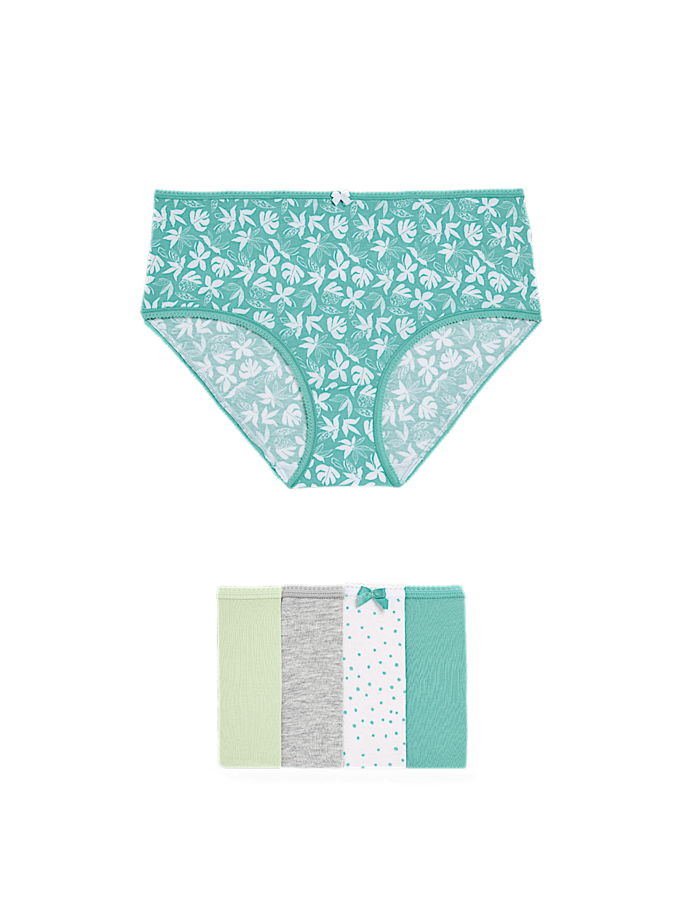 5pk Cotton Lycra™ High Rise Shorts