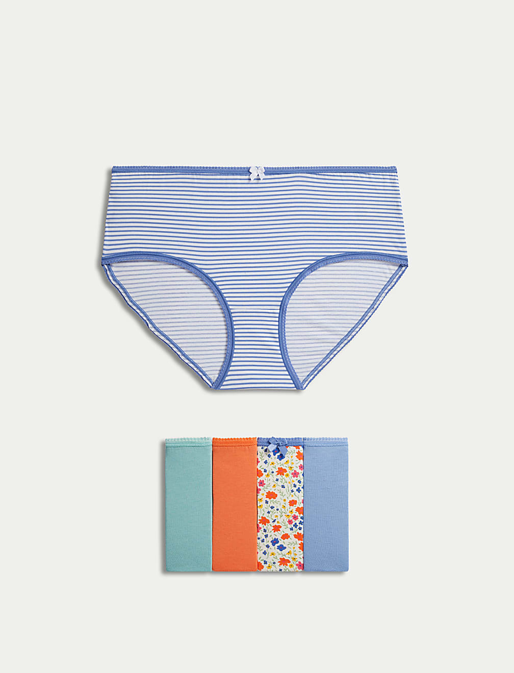 5pk Cotton Lycra™ High Rise Shorts