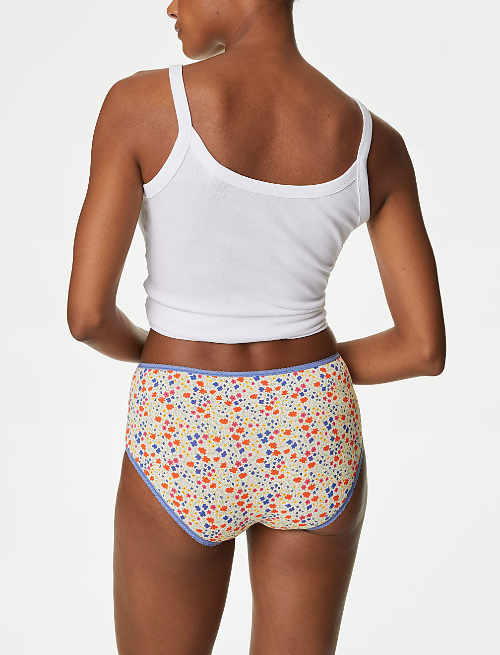 5pk Cotton Lycra™ High Rise Shorts