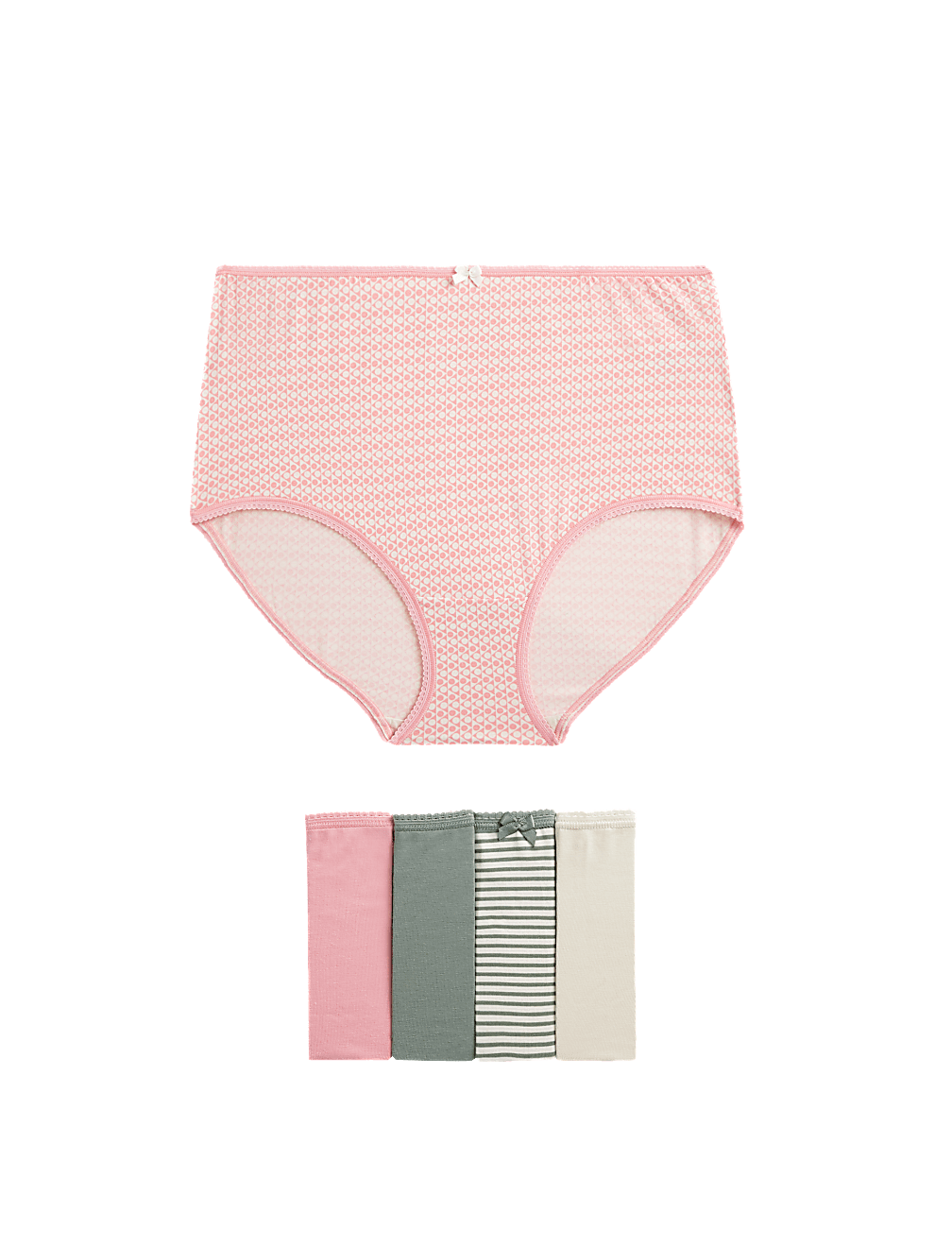 5pk Cotton Lycra™ Full Briefs