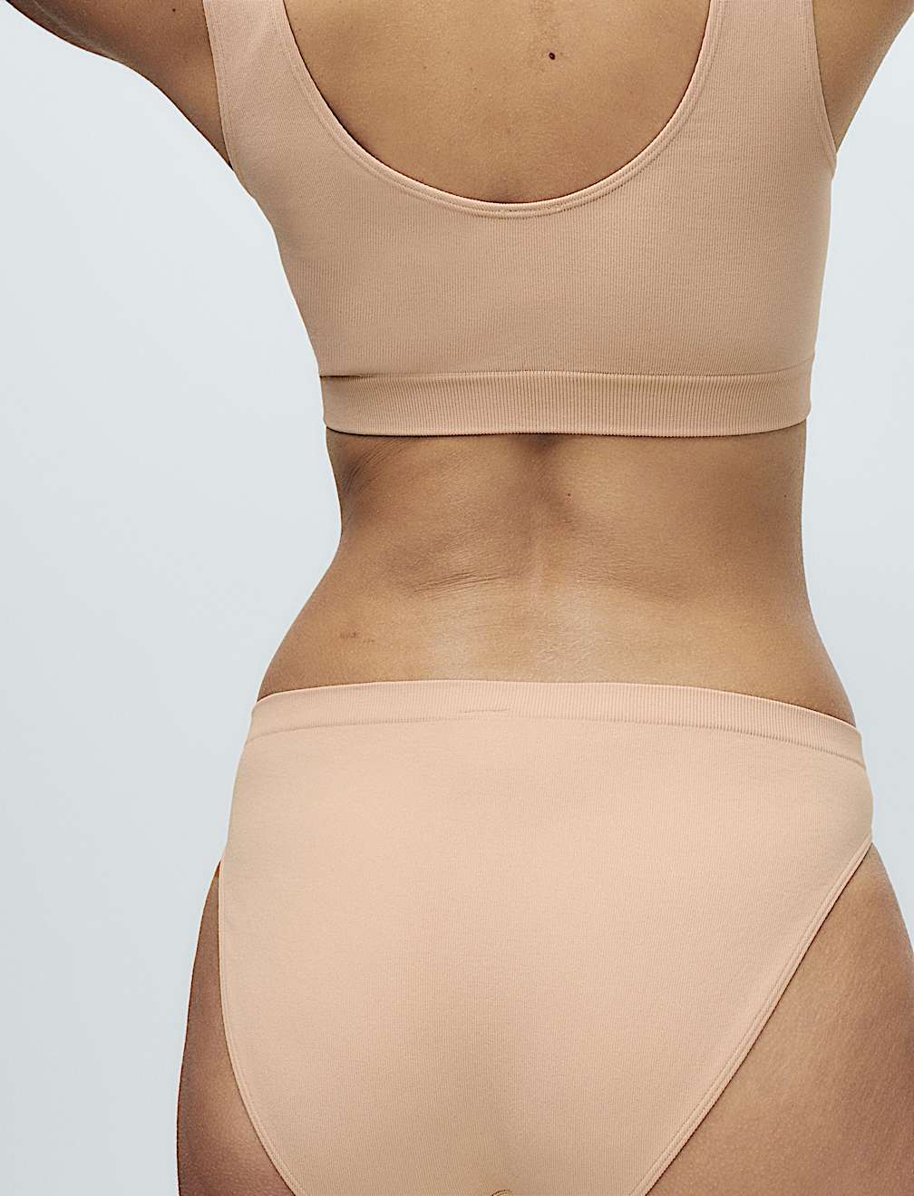 3 Pack Comfort Rib Seamless High Leg Knickers