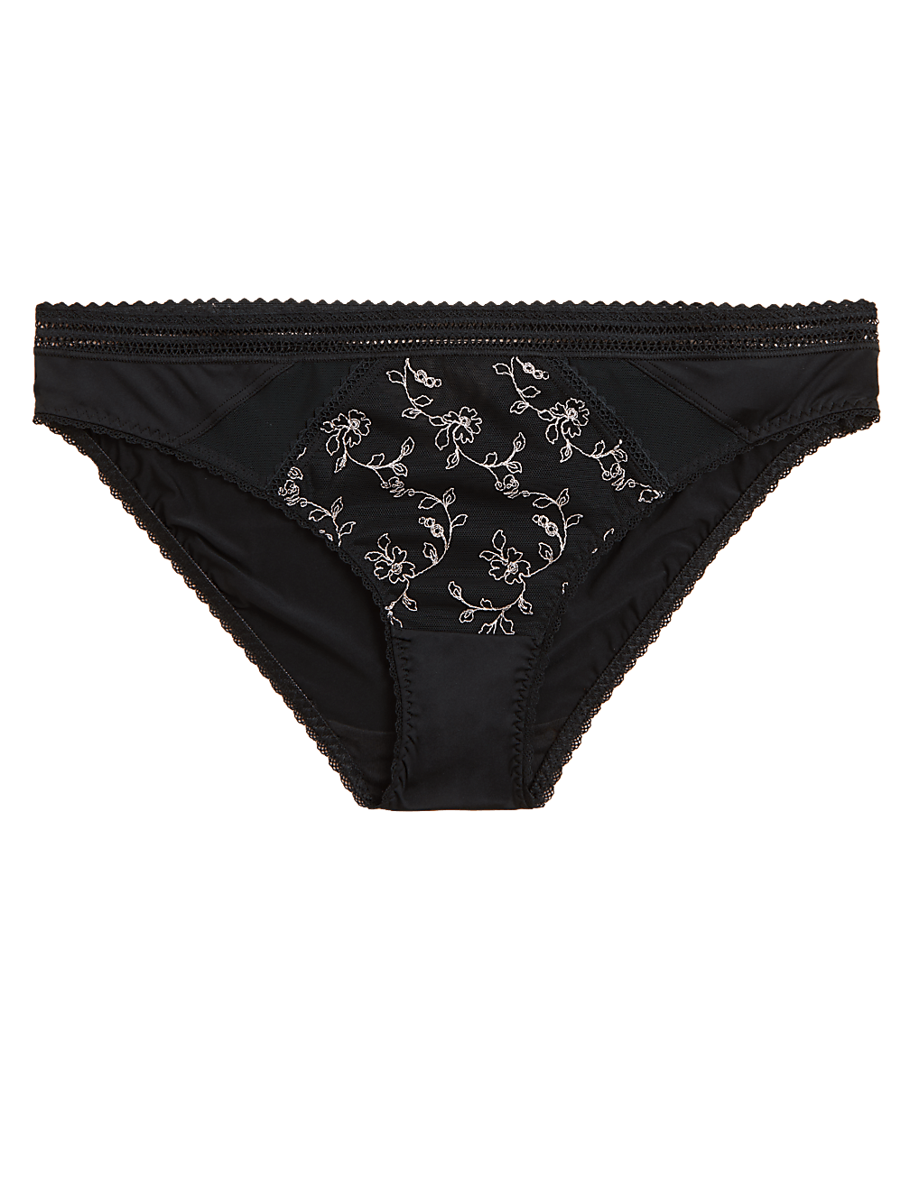Archive Embroidery Bikini Knickers