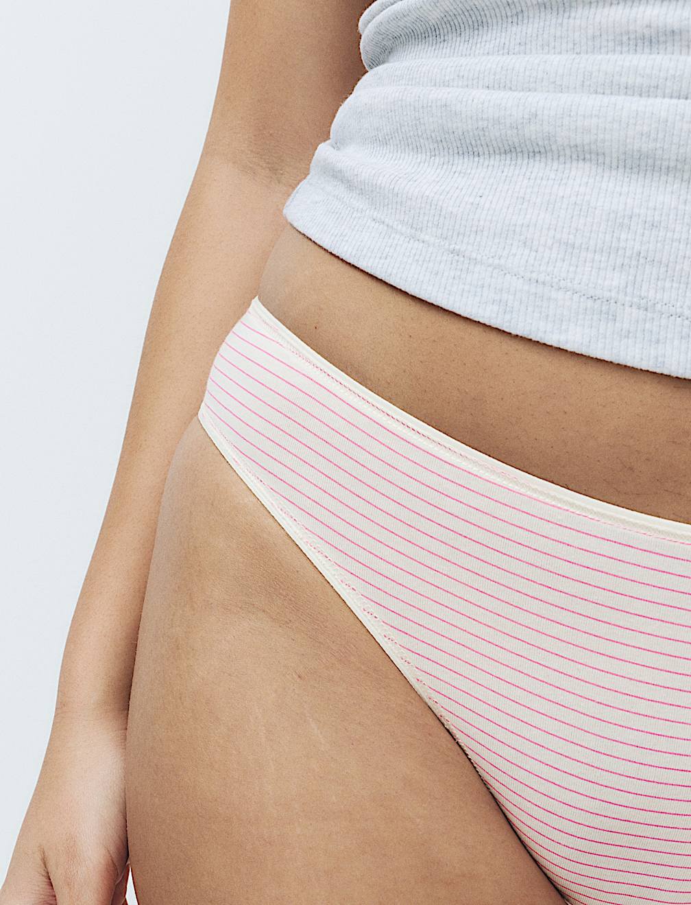 5pk Cotton Rich Printed Brazilian Knickers