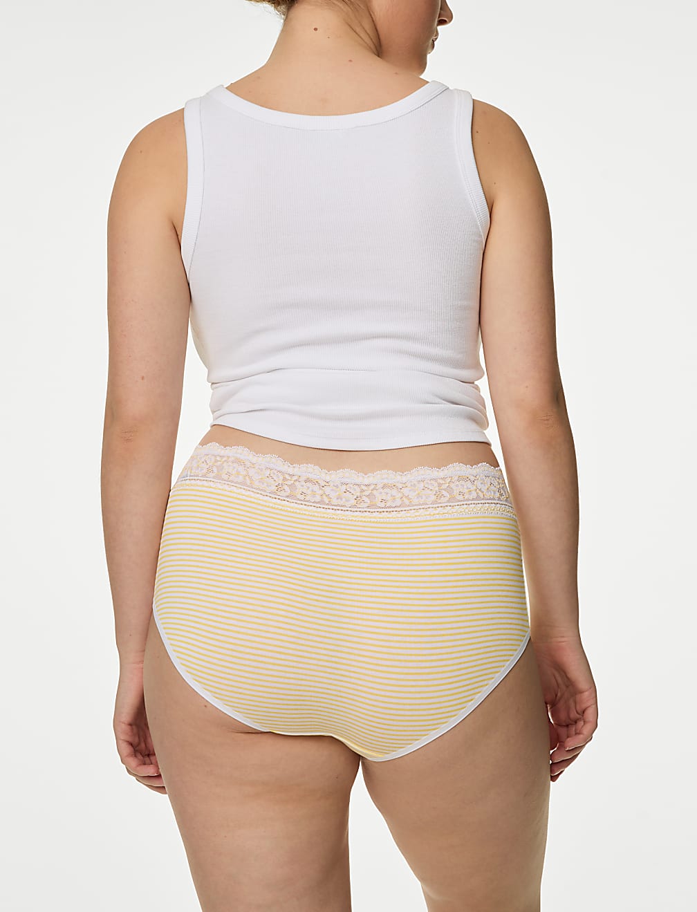 5pk Cotton Rich Printed High Rise Shorts