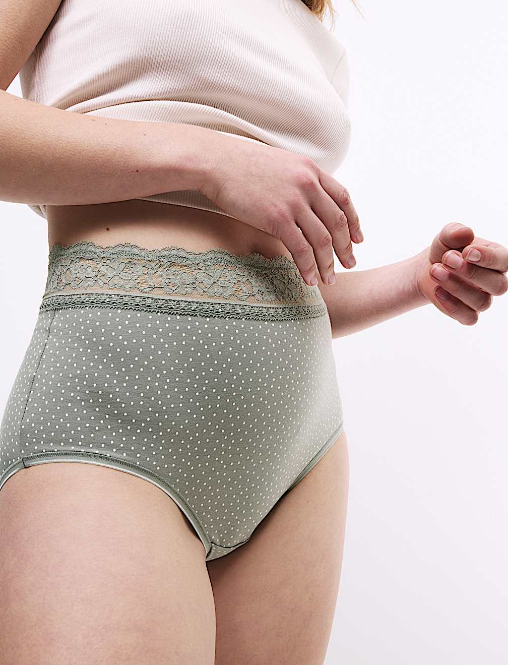 5pk Cotton Rich Printed Full Briefs