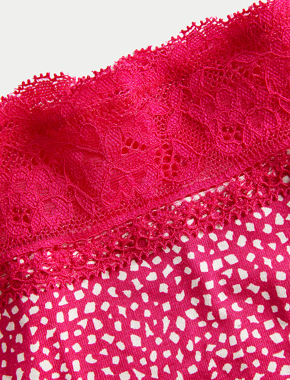 5pk Cotton Blend Printed Bikini Knickers
