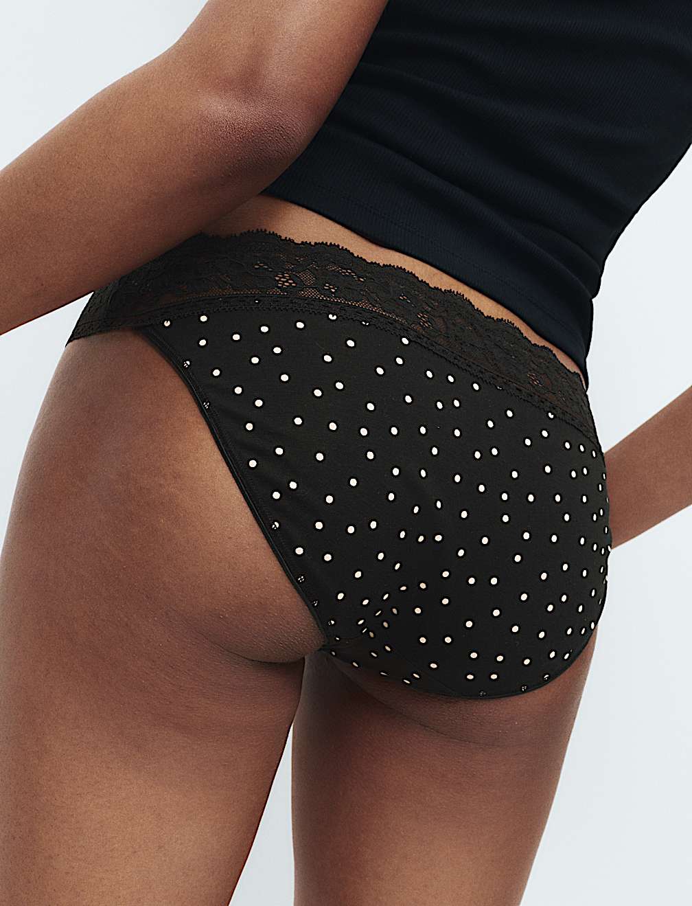 5pk Cotton Blend Printed Bikini Knickers
