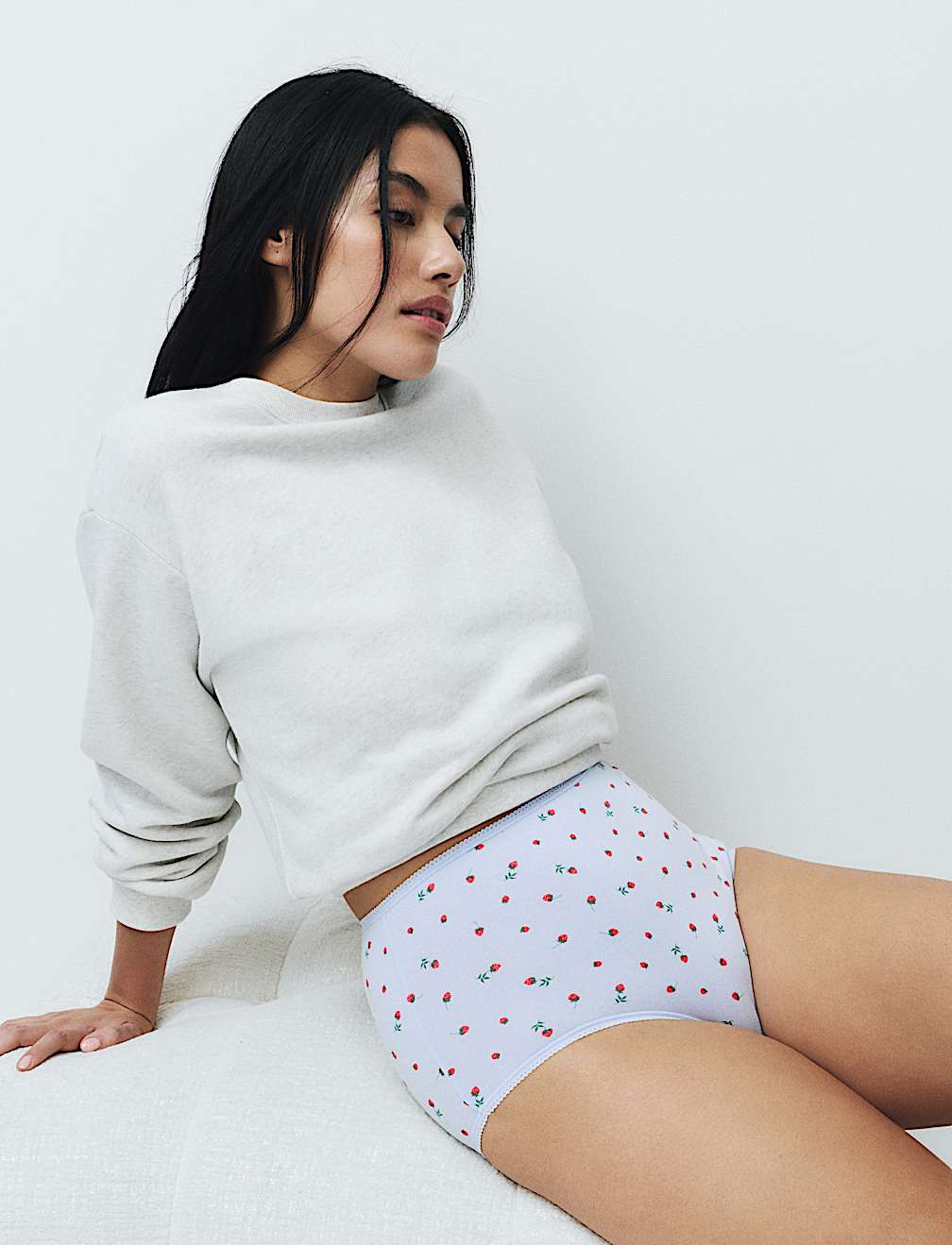 5pk Cotton Lycra&trade; Printed Full Briefs