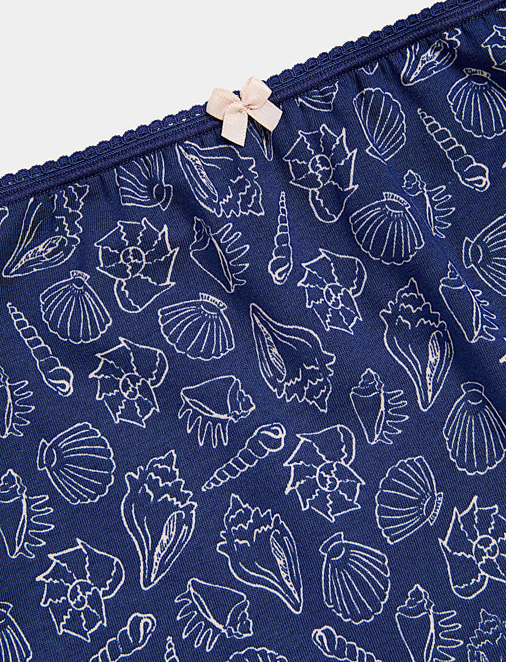 5pk Cotton Lycra™ Printed Full Briefs