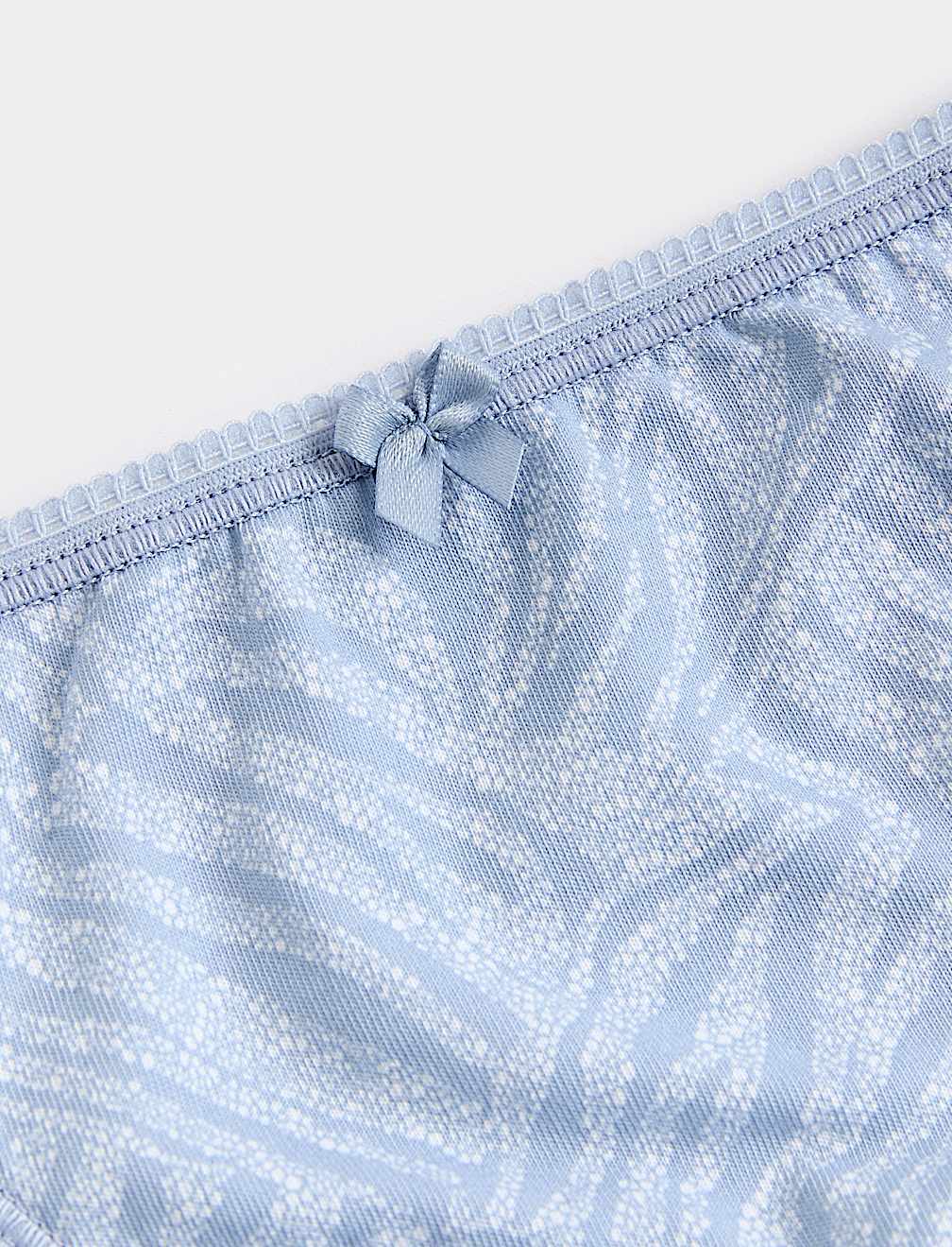 5pk Cotton Lycra™ Printed Low Rise Shorts