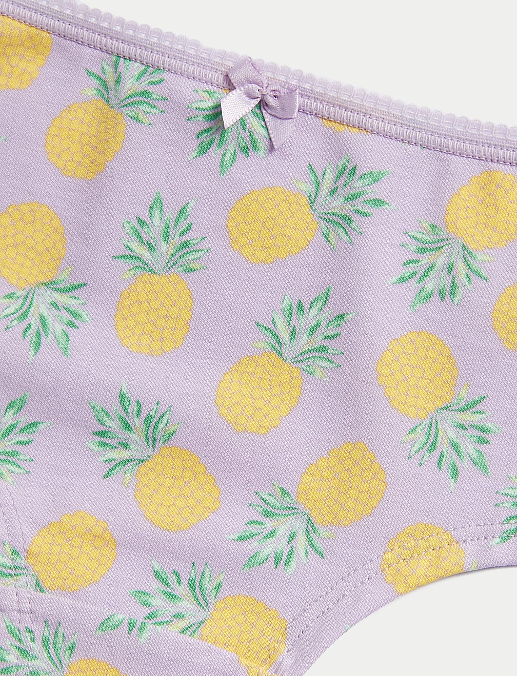 5pk Cotton Lycra™ Printed Low Rise Shorts