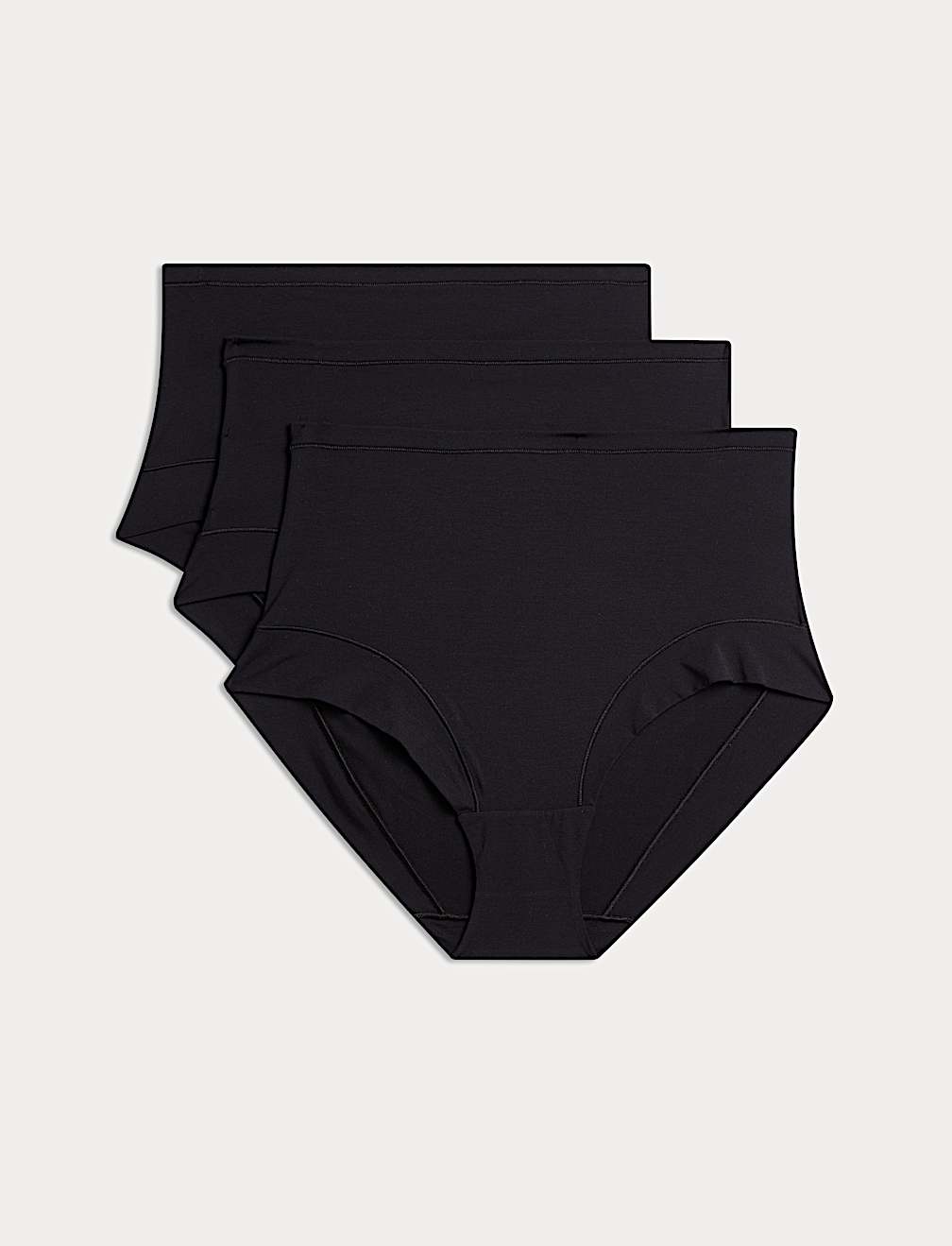 3pk Flexifit&trade; Modal High Rise Shorts