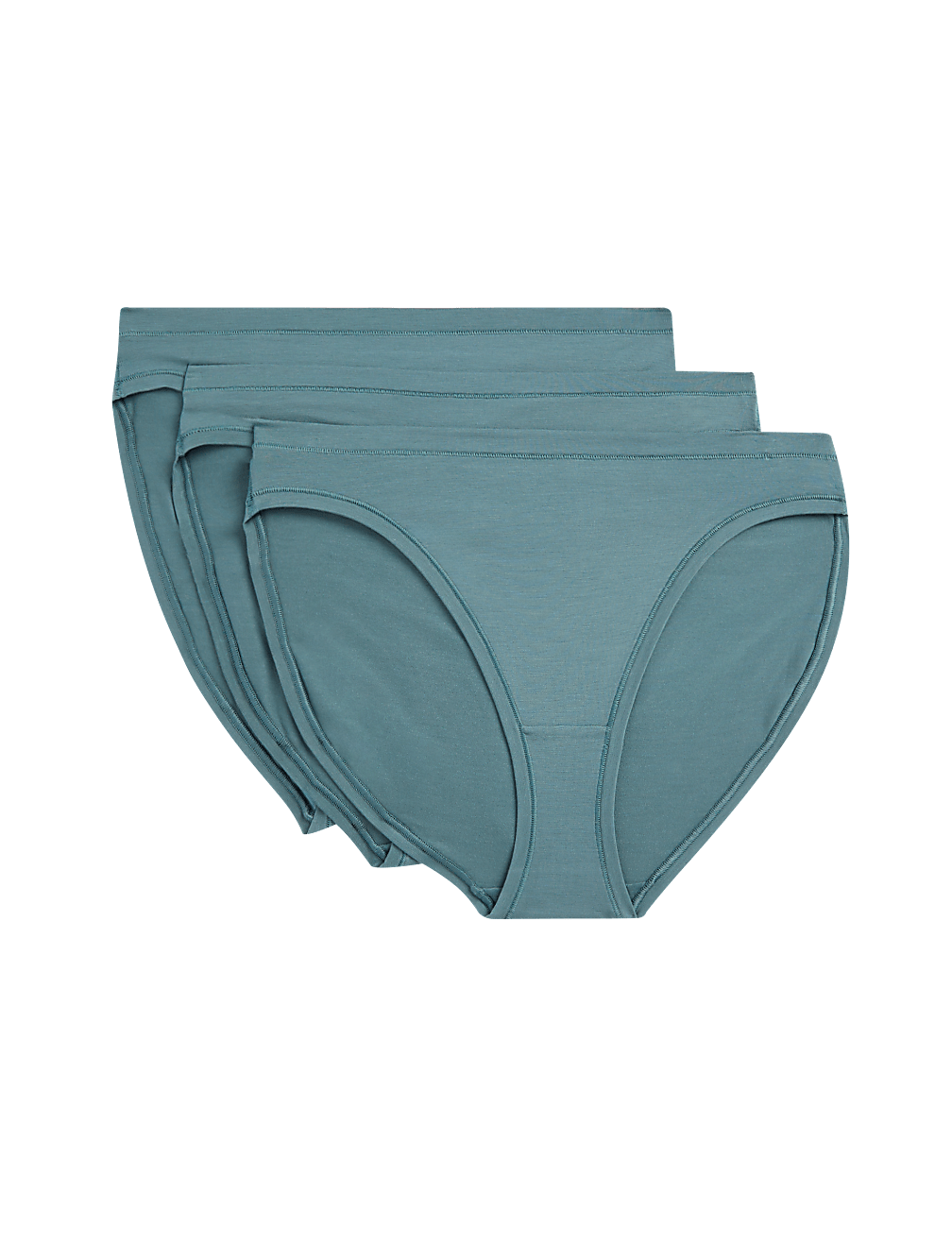3pk Flexifit™ Modal High Leg Knickers
