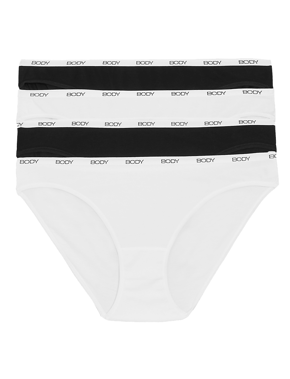 4pk Supima Cotton Rich Bikini Knickers