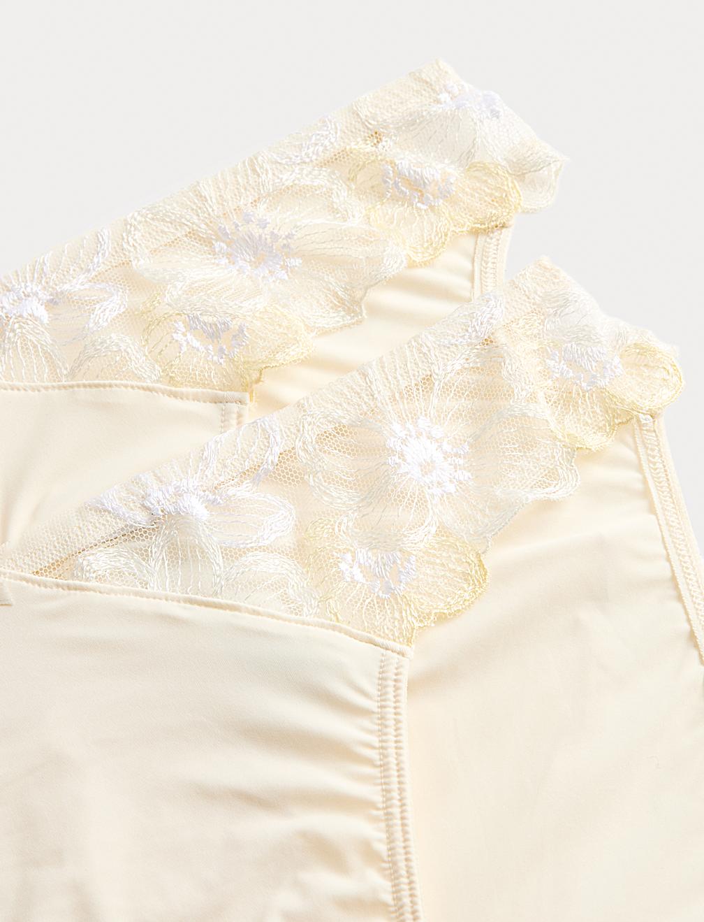 2 Pack Embrace High Leg Knickers