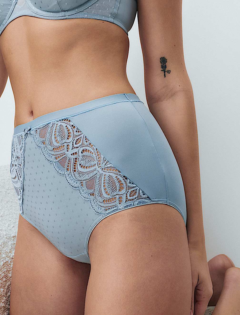 3pk Amelia Lace Full Briefs