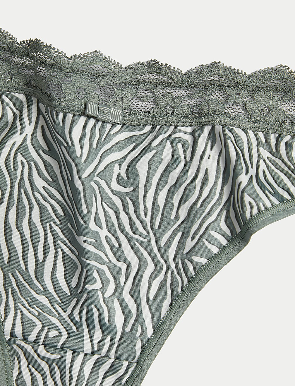 4pk Zebra Thongs