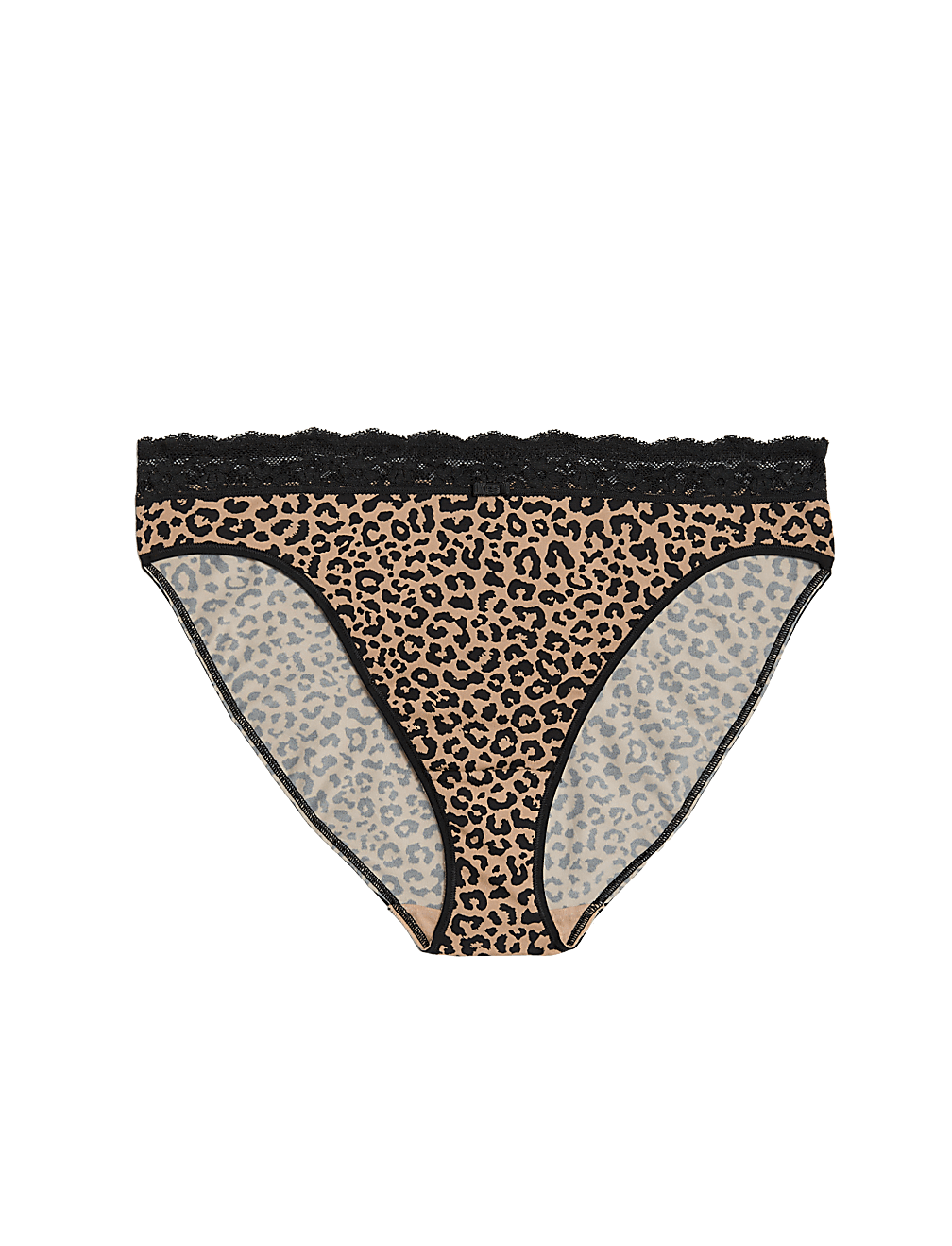 Floral Print High Leg Knickers