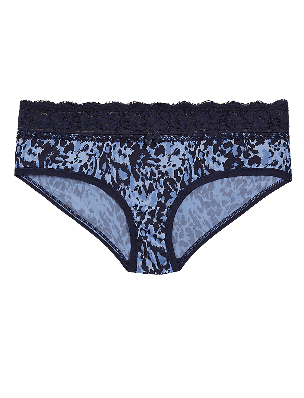 Printed Low Rise Knicker Shorts