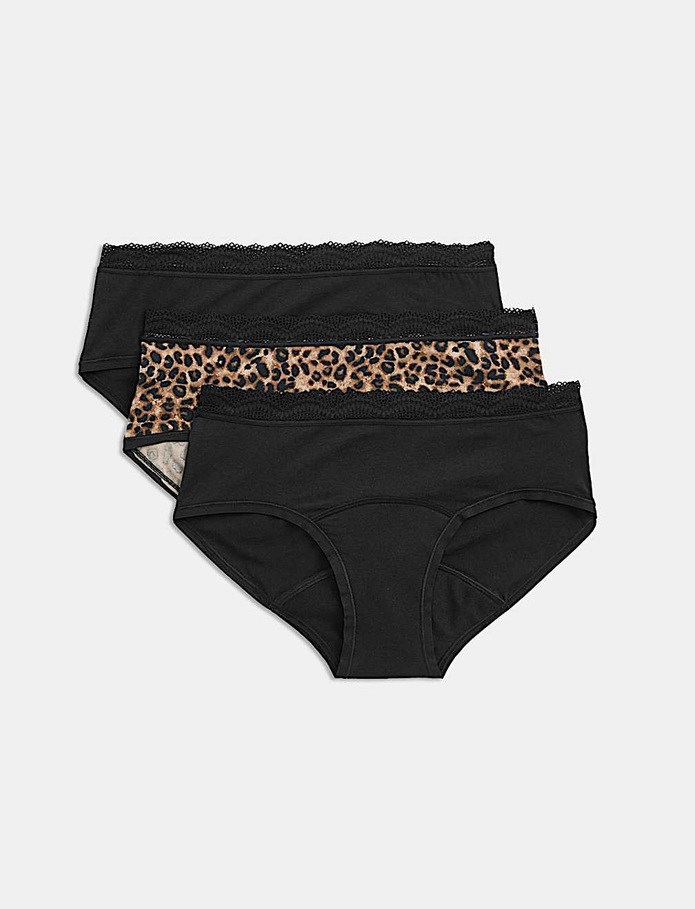3pk Heavy Absorbency Period Knicker Shorts