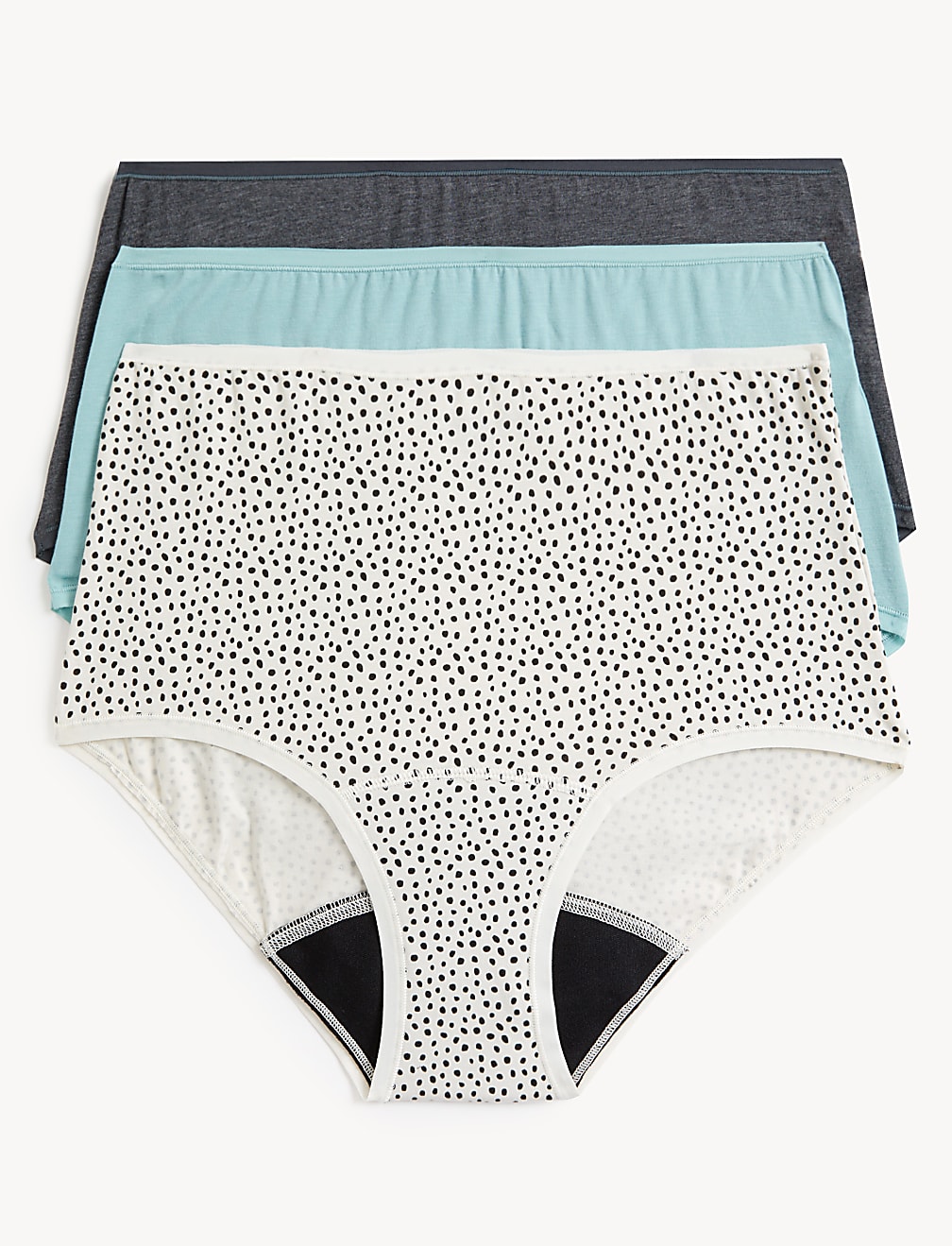 3pk Moderate Absorbency Period Full Briefs