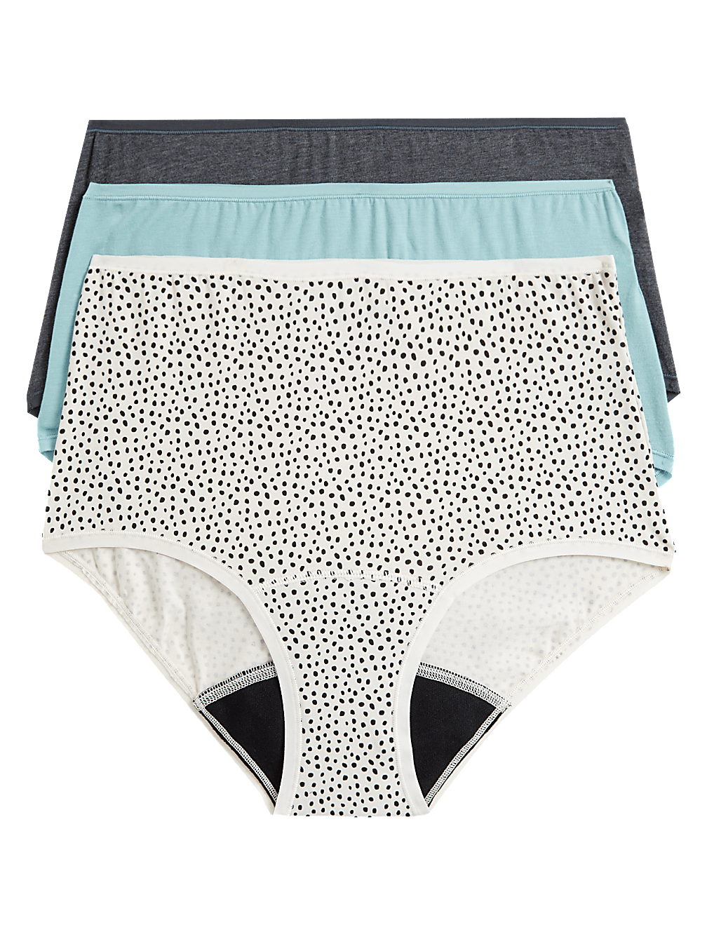 3pk Moderate Absorbency Period Full Briefs