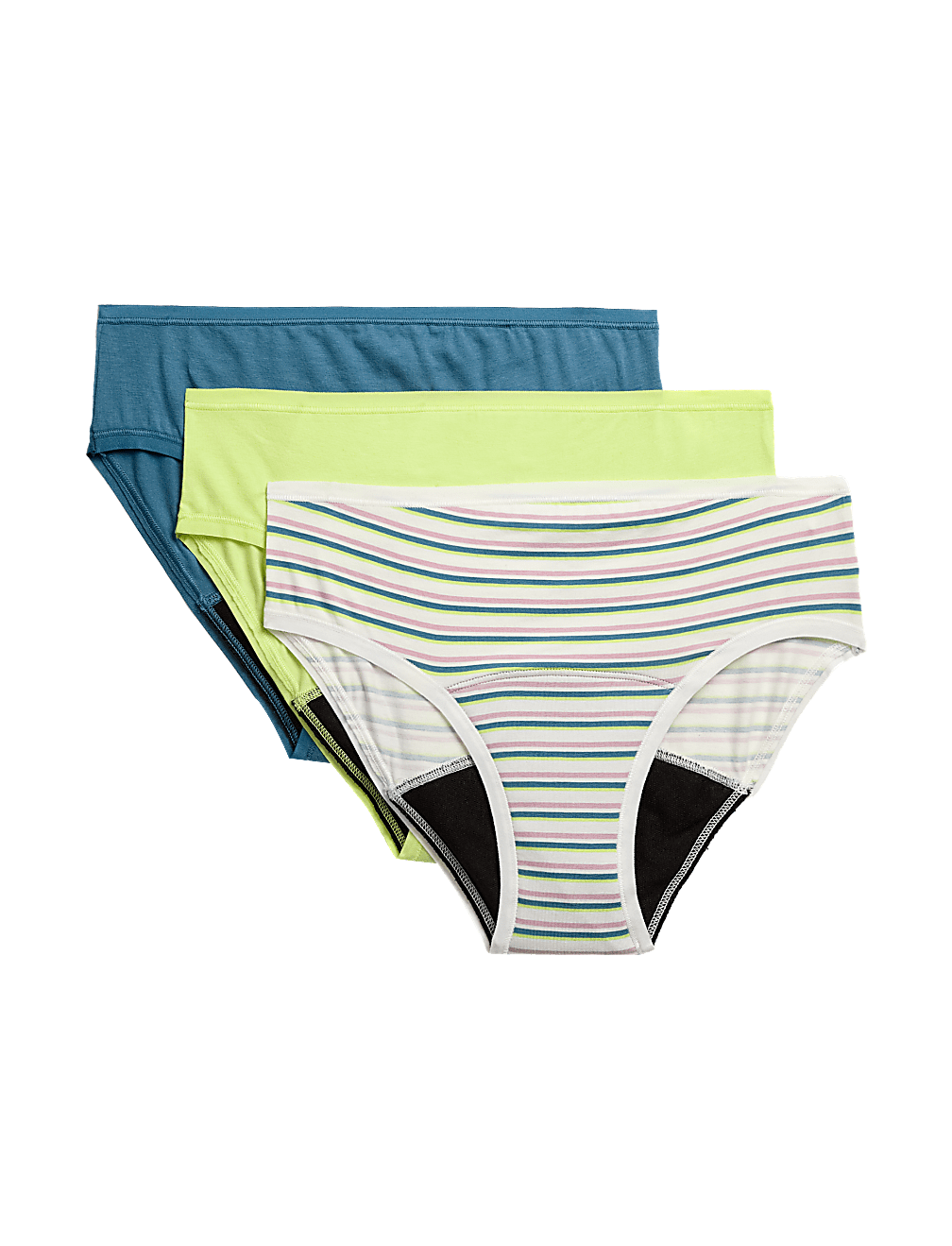 3pk Heavy Absorbency First Period Briefs