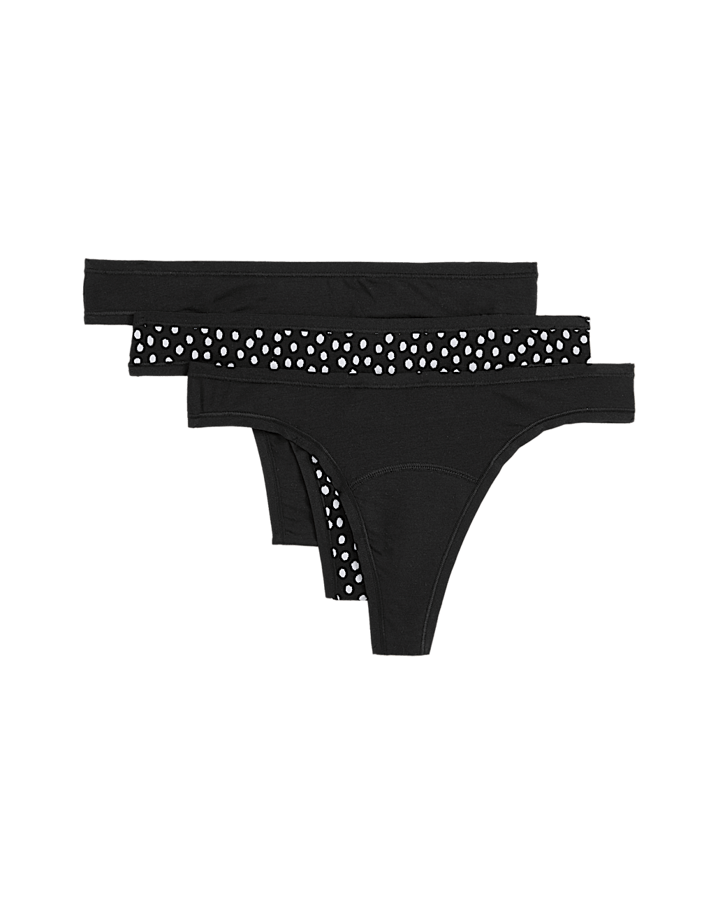 3pk Light Absorbency Period Thongs