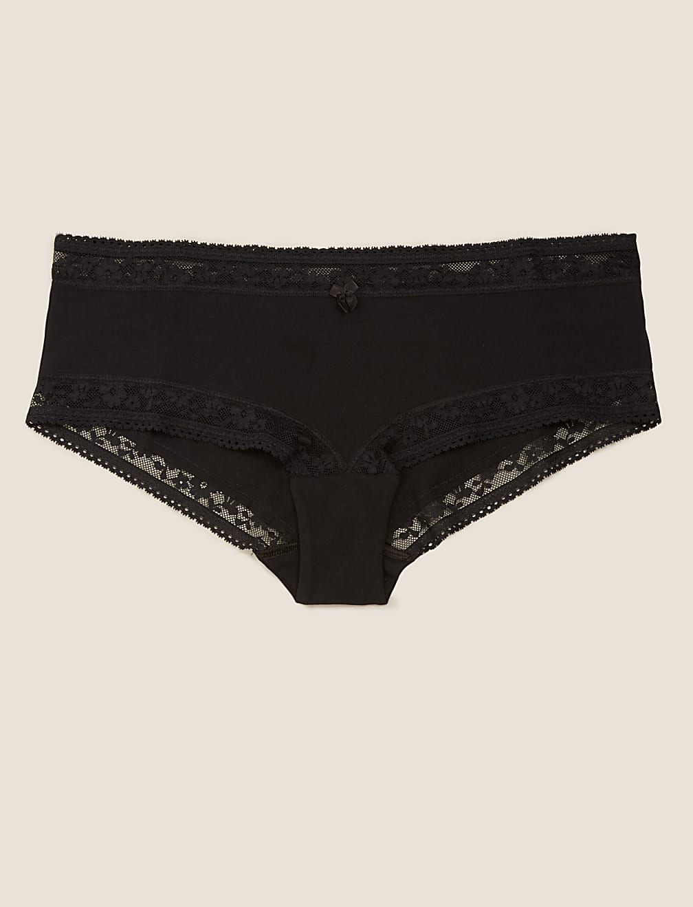 Cotton & Lace Low Rise Shorts