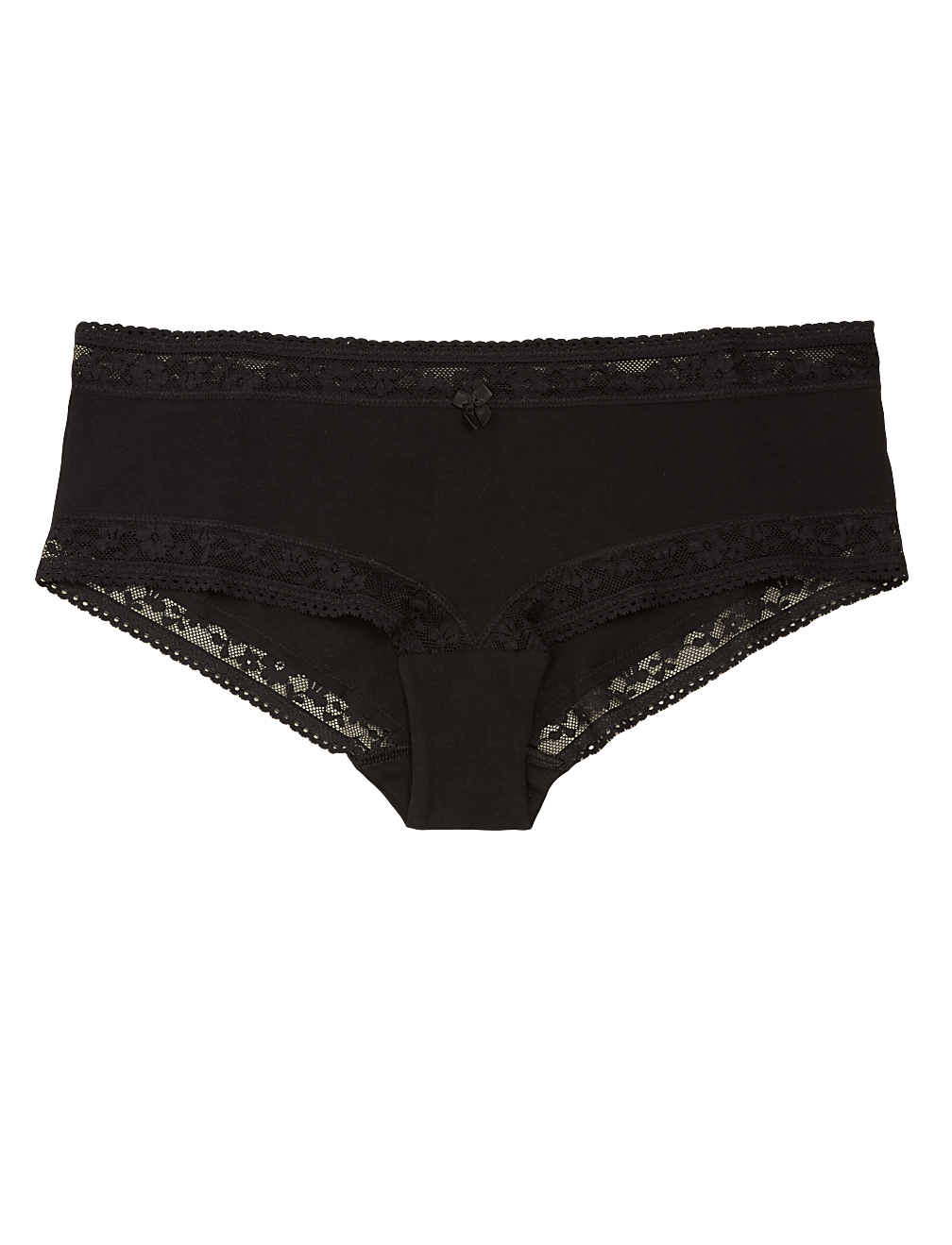 Cotton & Lace Low Rise Shorts