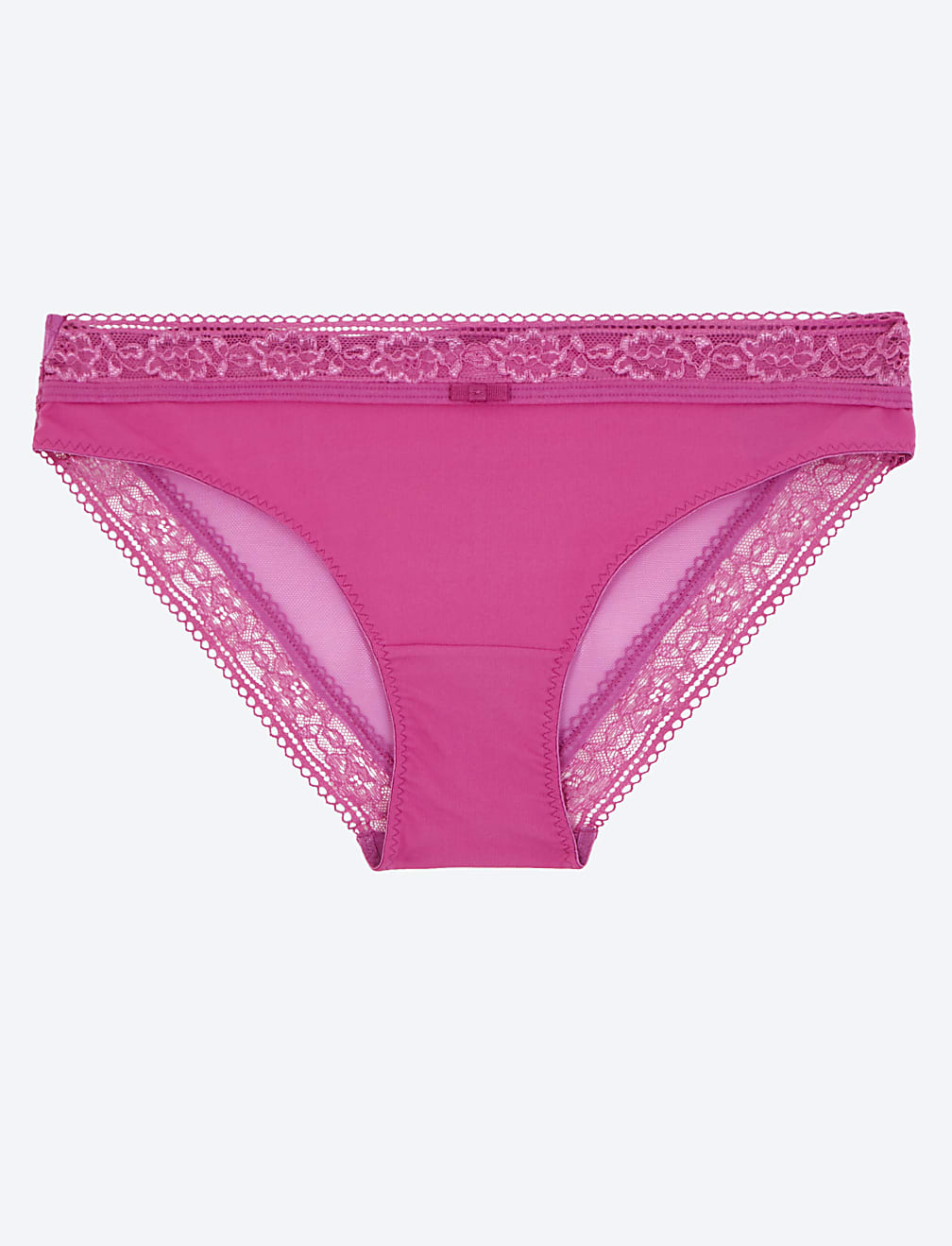 Lace Trim Brazilian Knickers