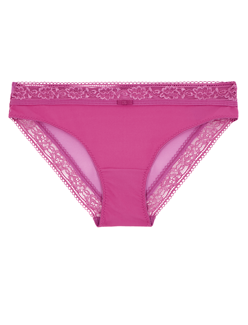 Lace Trim Brazilian Knickers