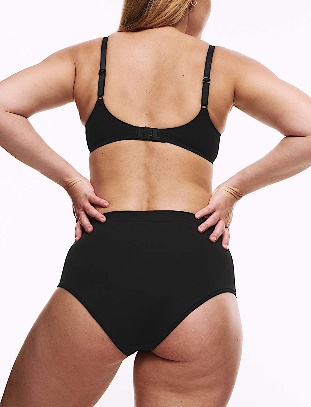 3pk Cotton Rich Brazilian Stoma Knickers