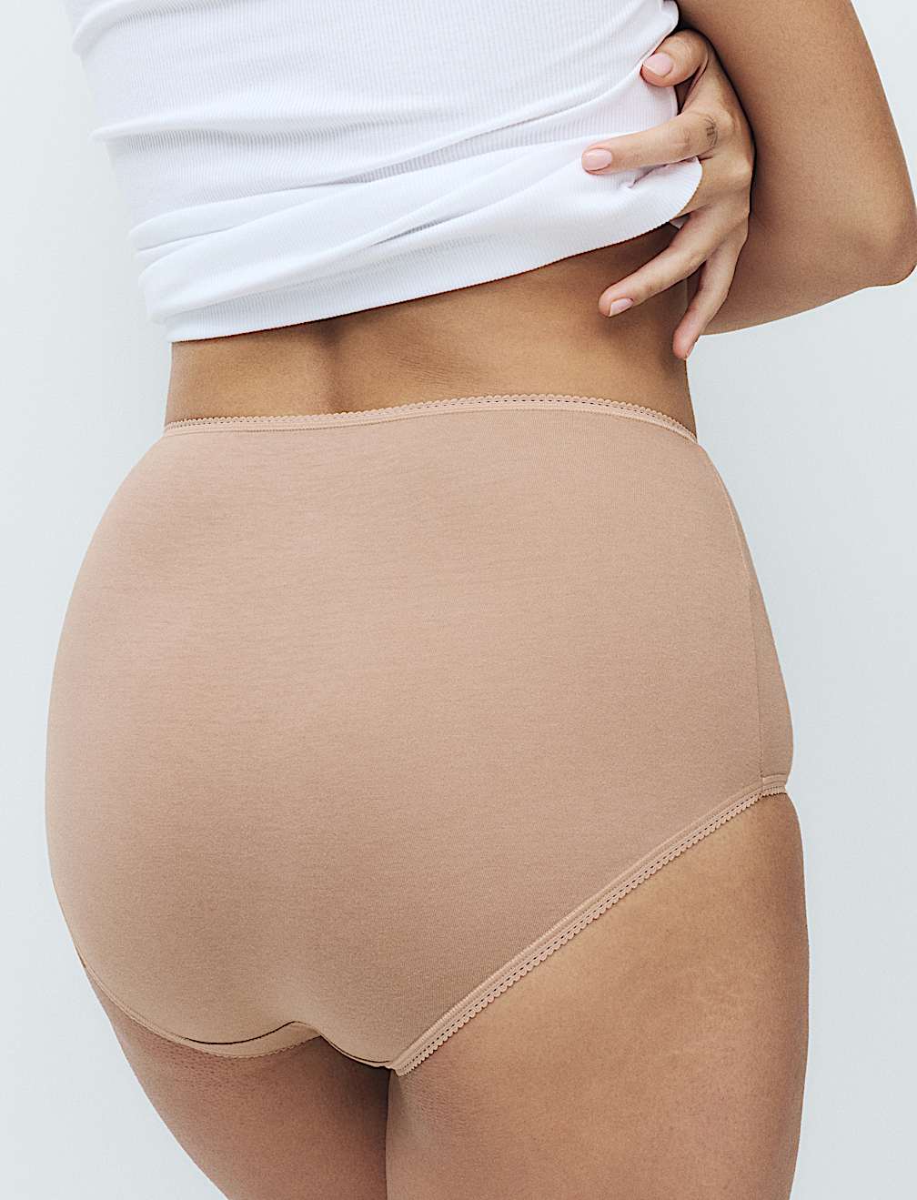 5pk Pure Cotton Full Briefs