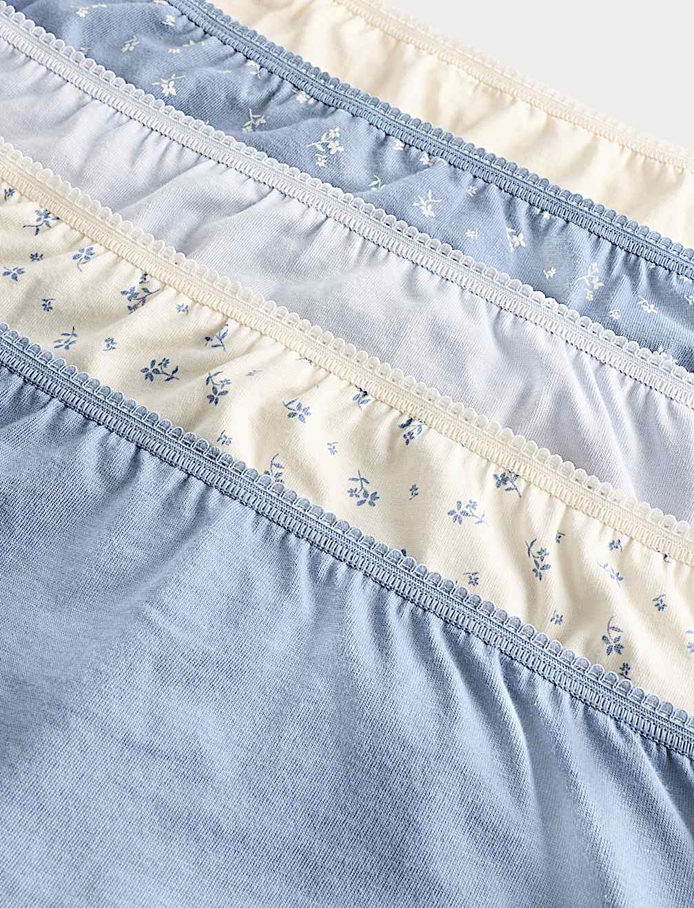 5pk Pure Cotton Full Briefs