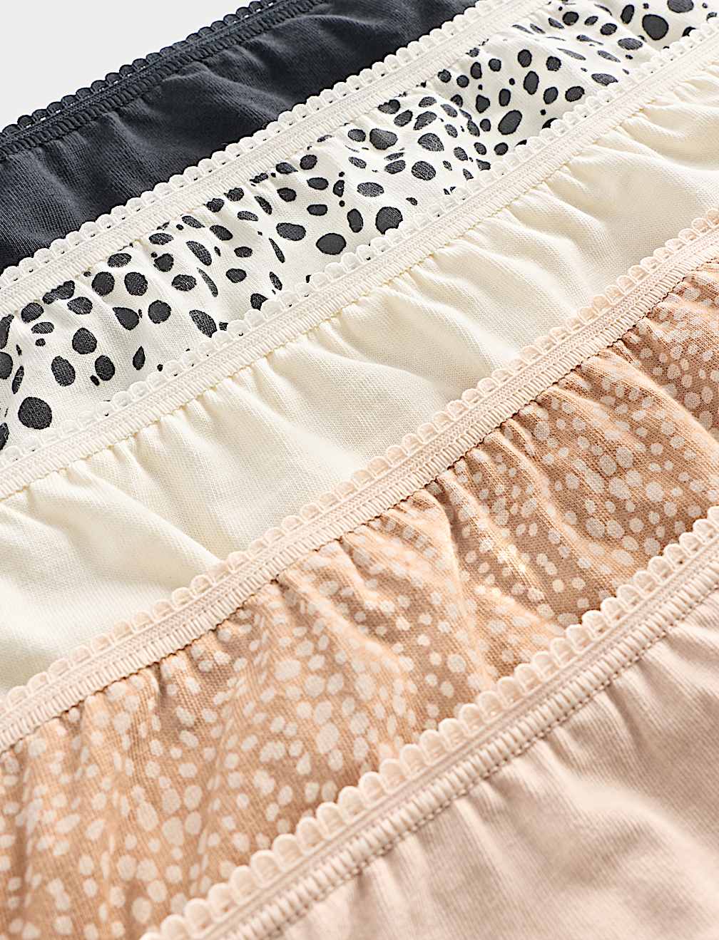 5pk Pure Cotton Full Briefs