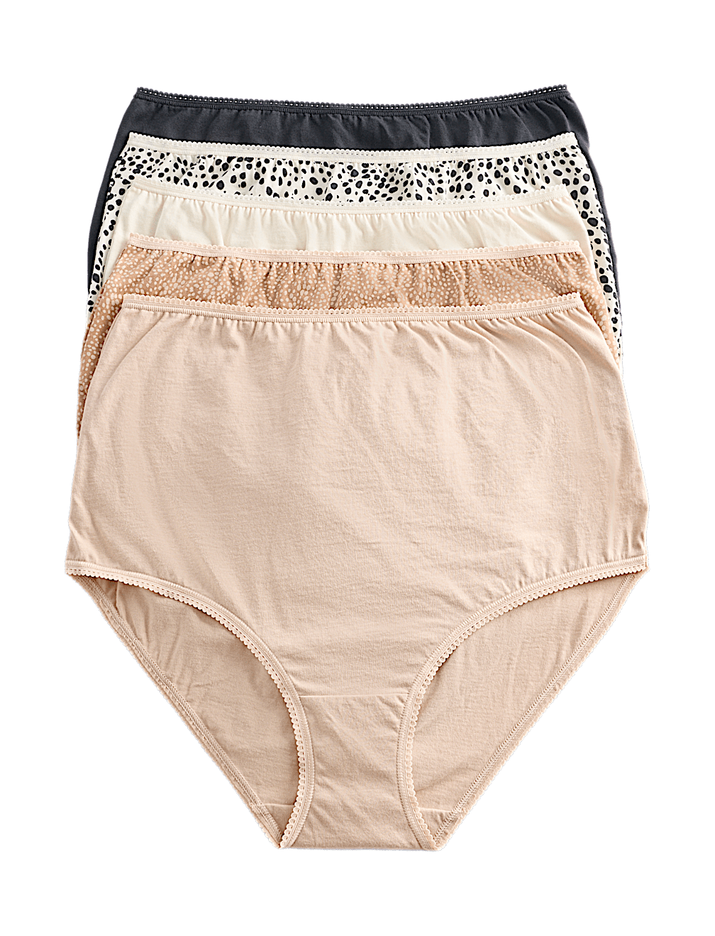 5pk Pure Cotton Full Briefs