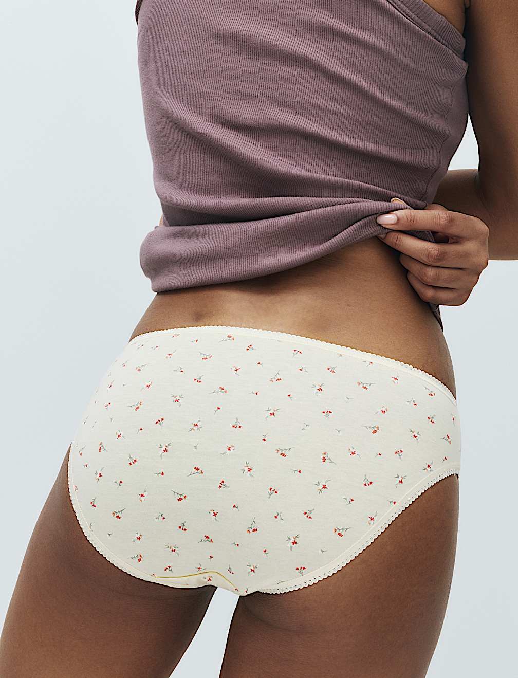 5pk Pure Cotton Bikini Knickers