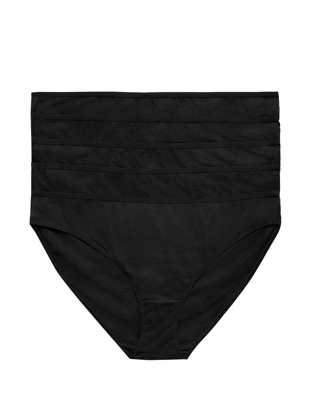 5pk Pure Cotton Bikini Knickers