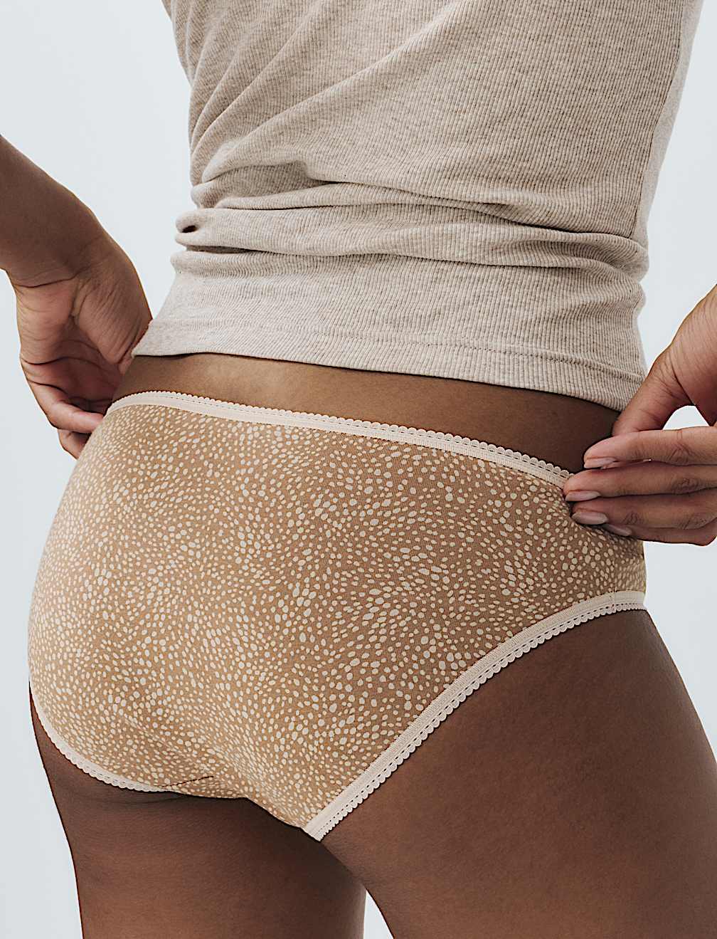 5pk Pure Cotton Bikini Knickers