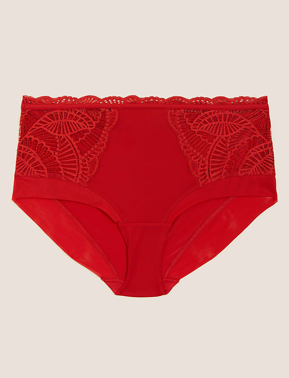 Lace High Rise Shorts