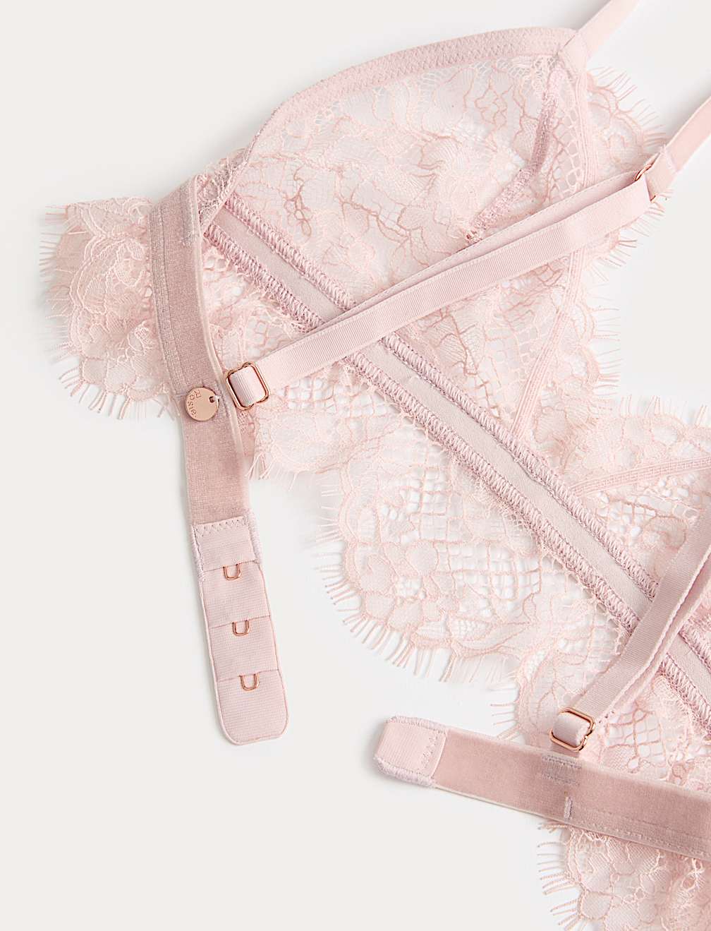 Saffron Lace Non Wired Bralette (A-E)